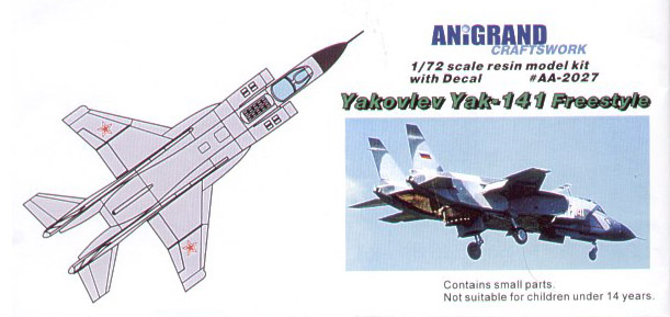 Yakovlev YAK-141 Freestyle - Anigrand Box Art