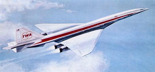 Boeing 2707-300 SST Artist's Conception