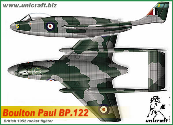 Boulton Paul P.122 - Unicraft Box Art