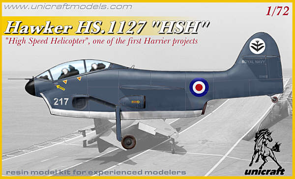 Hawker HS.1127 "HSH" - Unicraft Box Art