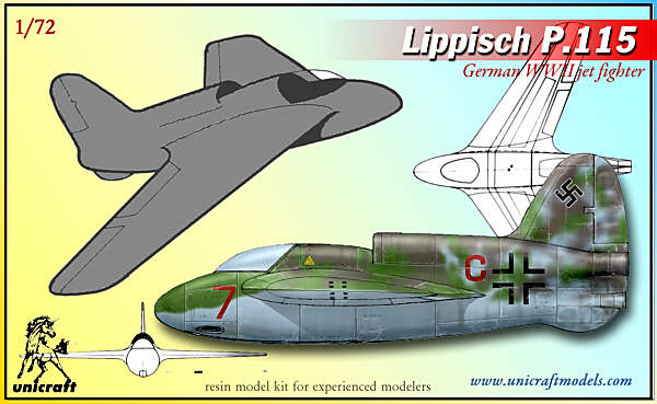 Lippisch P.115 - Unicraft Box Art