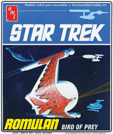 LED Beleuchtung AMT 666 Modellbausatz Enterprise Star Trek Romulan Bird o Prey 
