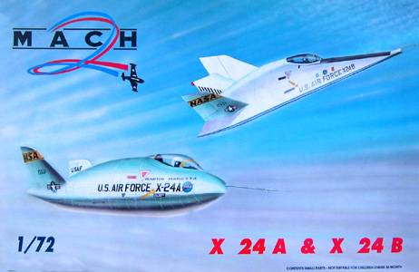 Martin X 24b Lifting Body By Mach 2 Fantastic Plastic Models