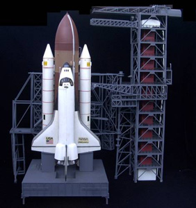 Shuttle Launch Tower Exterior Detail Set For Revell Kit 4911 1