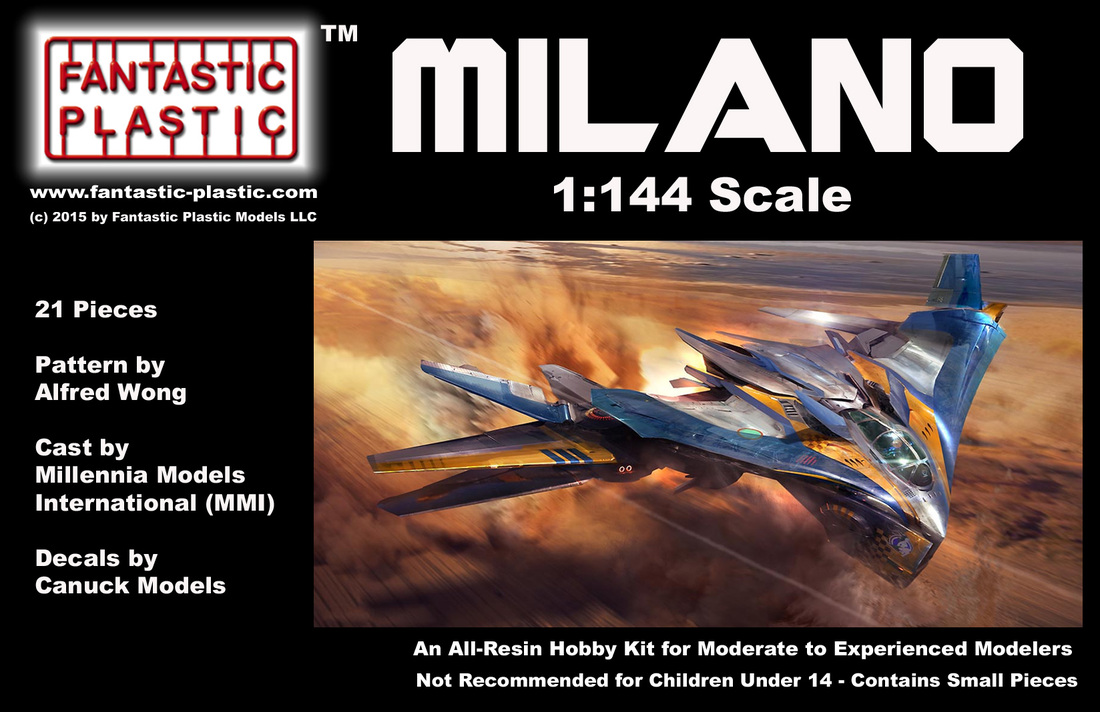 Milano 1:144 Resin Model Kit by Fantastic Plastic - Fantastic Plastic Models