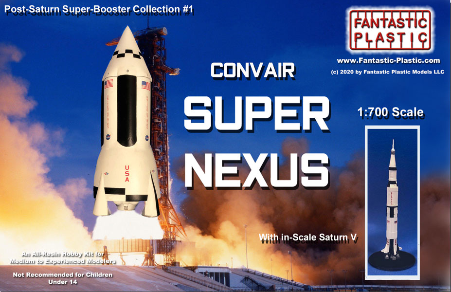 Saturn V & Super Nexus - Fantastic Plastic Models