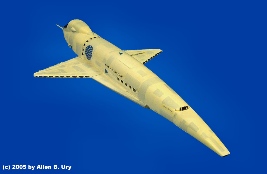 kruising Reageer Spookachtig 2001 Pan Am Space Clipper (Orion III) by Aurora Models - Fantastic Plastic  Models