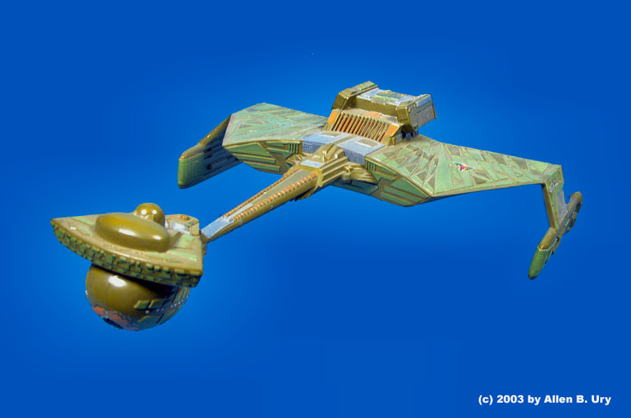 The Klingon Battle Cruiser from Star Trek 2009. This might