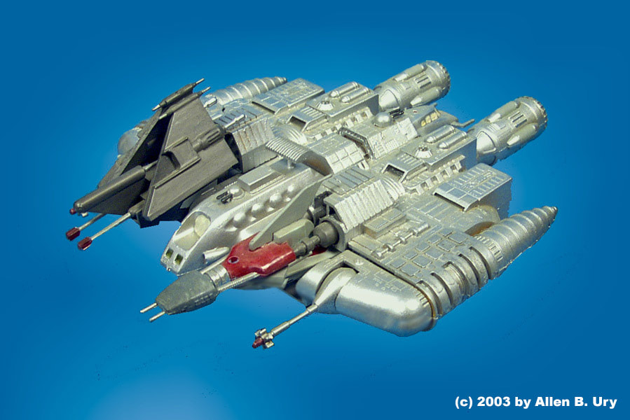 Message from Space Starship Liabe by Entex - Fantastic Plastic Models