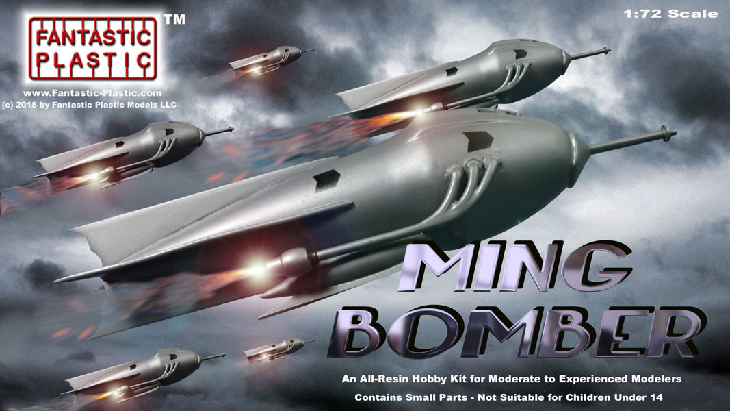 Ming Bomber 1:72 Model Kit by Fantastic Plastic - Fantastic Plastic Models