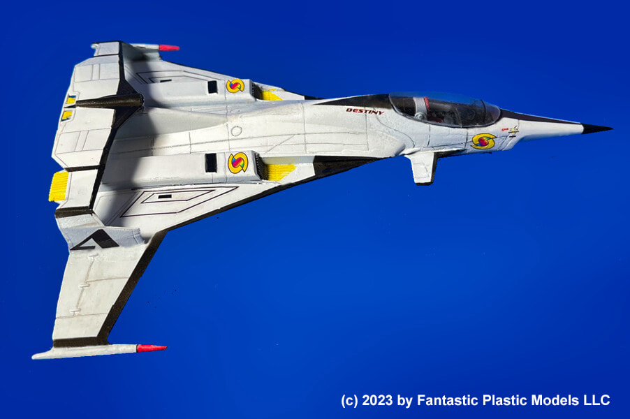 Spectrum Passenger Jet from Captain Scarlet - Ready for