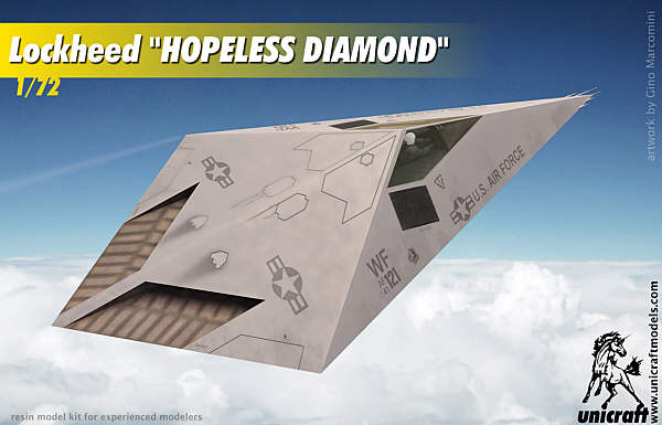 Lockheed Hopeless Diamond Model Kit By Unicraft - Fantastic Plastic Models