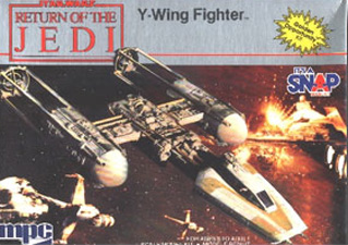 Y-Wing Fighter - MPC - Original  Box Art