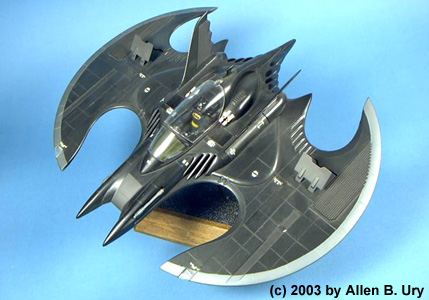 #9 854006005510 1/25 Scale BvS Batplane Science Fiction Plastic Model 