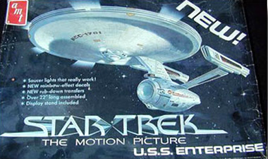 Star Trek V Movie USS Enterprise 1701A Die-Cast Metal Ship ERTL 1989 NEW SEALED 