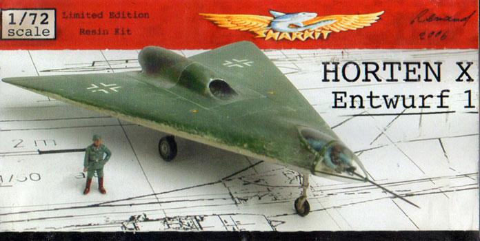 Horten X Entwurf 1 - Sharkit Box Art