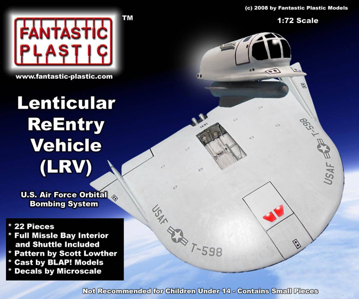 Lenticular Re-Entry Vehicle Catalog Page