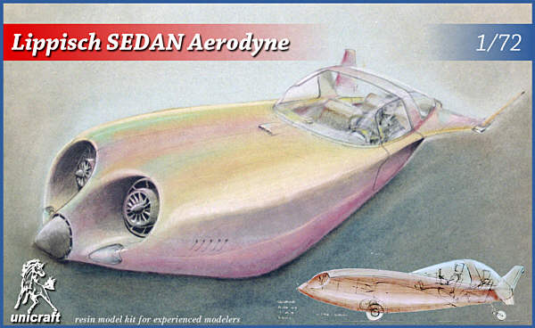 Lippisch Sedan Aerodyne - Unicraft Box Art