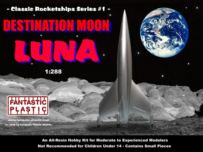 Rocketship Luna - Box Art