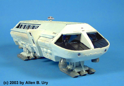 3D DIY Paper Model Kit 2001 A Space Odissey Rocket Bus Moonbus 25cm length 