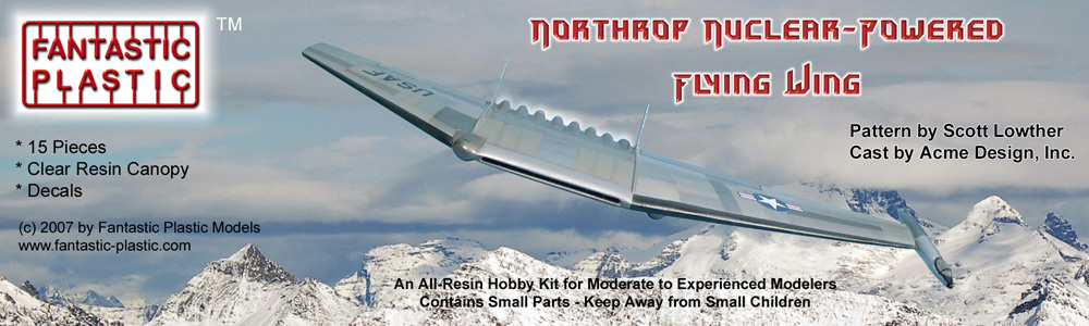 Northrop Nuclear-Powered Flying Wing - Box Art