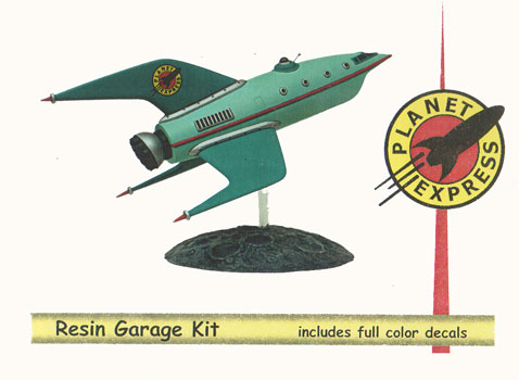 Planet Express - Skyhook Models - Box Art