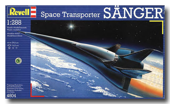 Space Transporter Sanger - Revell - Box Art