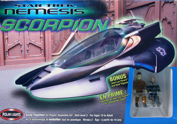 Romulan Scorpion Fighter - Polar Lights - Box Art
