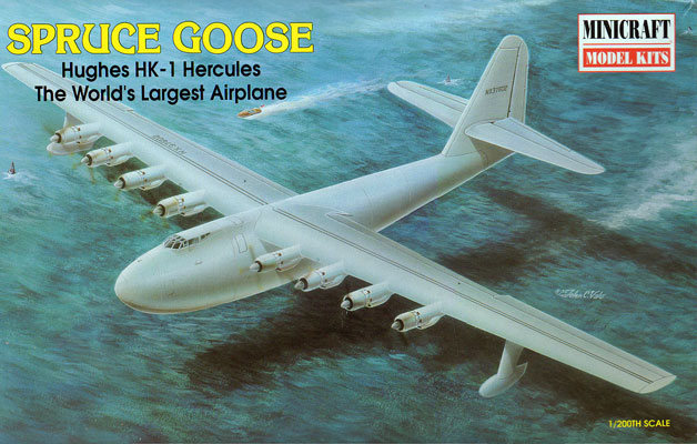 Spruce Goose Hughes HK-1 Hercules by Minicraft