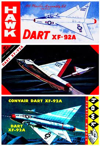Convair XF-92A Dart - Hawk Box Art Collection