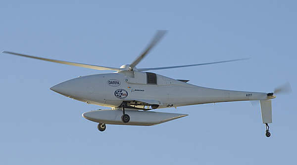 Boeing A.160 in Flight