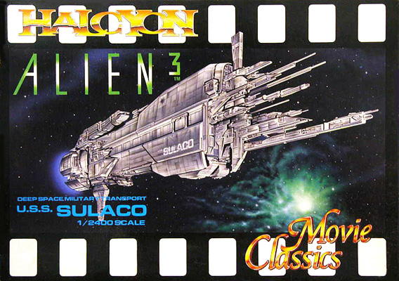 USS Sulaco - Alien - Konami SF Movie Selection Vol.2 - Figurine Collection