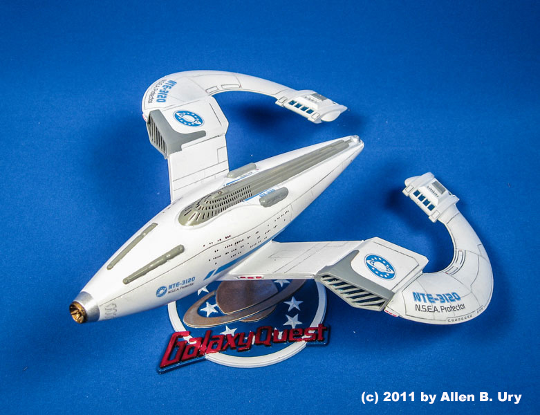Pre-finished NSEA Protector Ship Model Galaxy Quest 