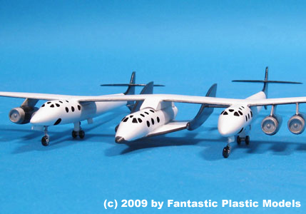 SpaceShip 2 and White Knight 1:144 Model Kit by Fantastic SpaceShip 2 and White Knight 1:144 Model Kit by Fantastic