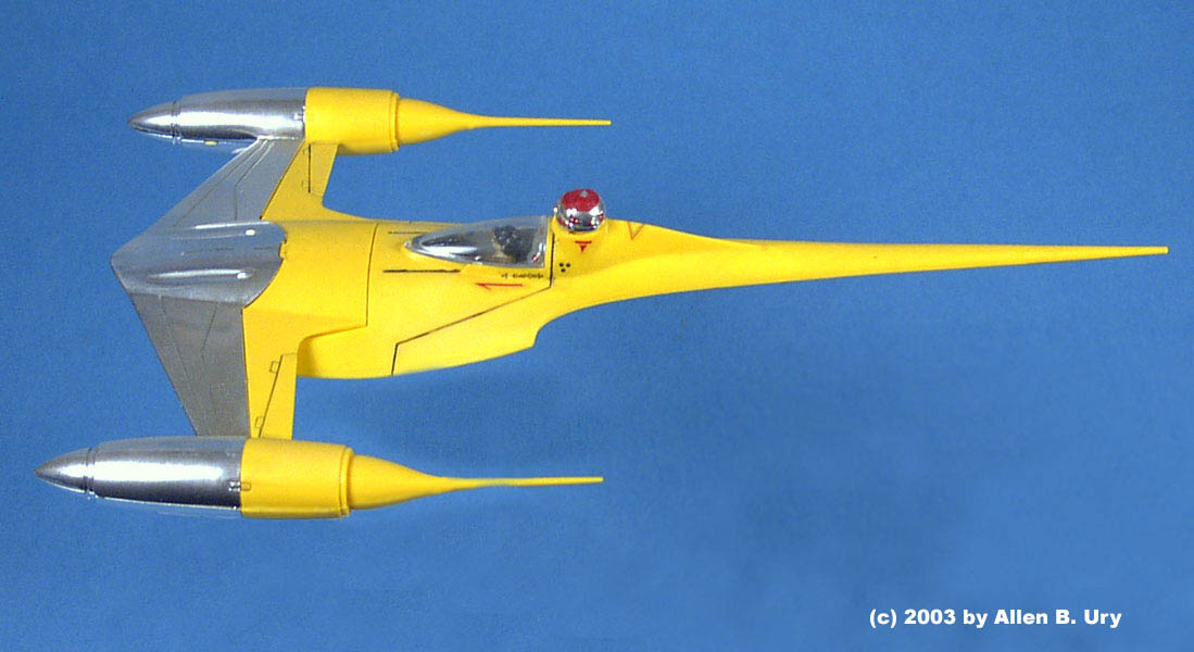 Naboo hotsell starfighter model