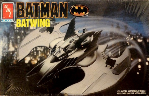 VINTAGE 1989 DIE-CAST Metal Batman Batmobile ERTL Orig. Packaging DC Comics EUR 10,00 - FR