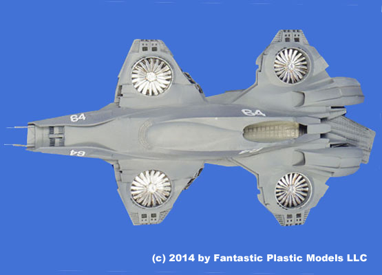 S.H.I.E.L.D. Helicarrier 1 1400 Resin Model Kit by Fantastic