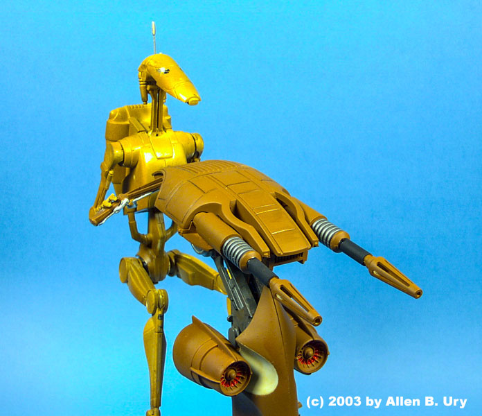 STAP and Battle Droid from Star Wars - The Phantom Menace by AMT/Ertl -  Fantastic Plastic Models