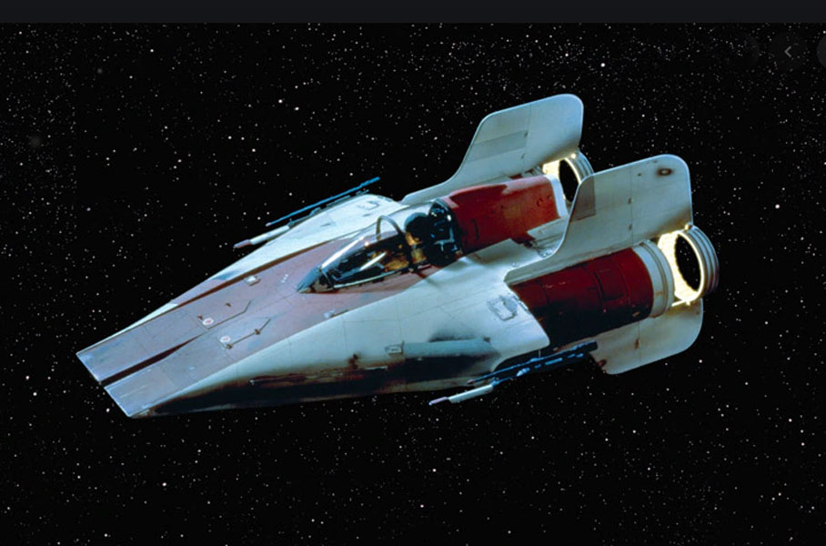 Star Wars A-Wing Fighter by Fantastic Plastic Models - Fantastic