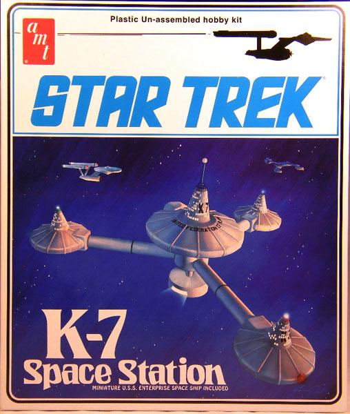 AMT STAR TREK K-7 SPACE STATION 1:7600 SCALE MODEL KIT | Round2