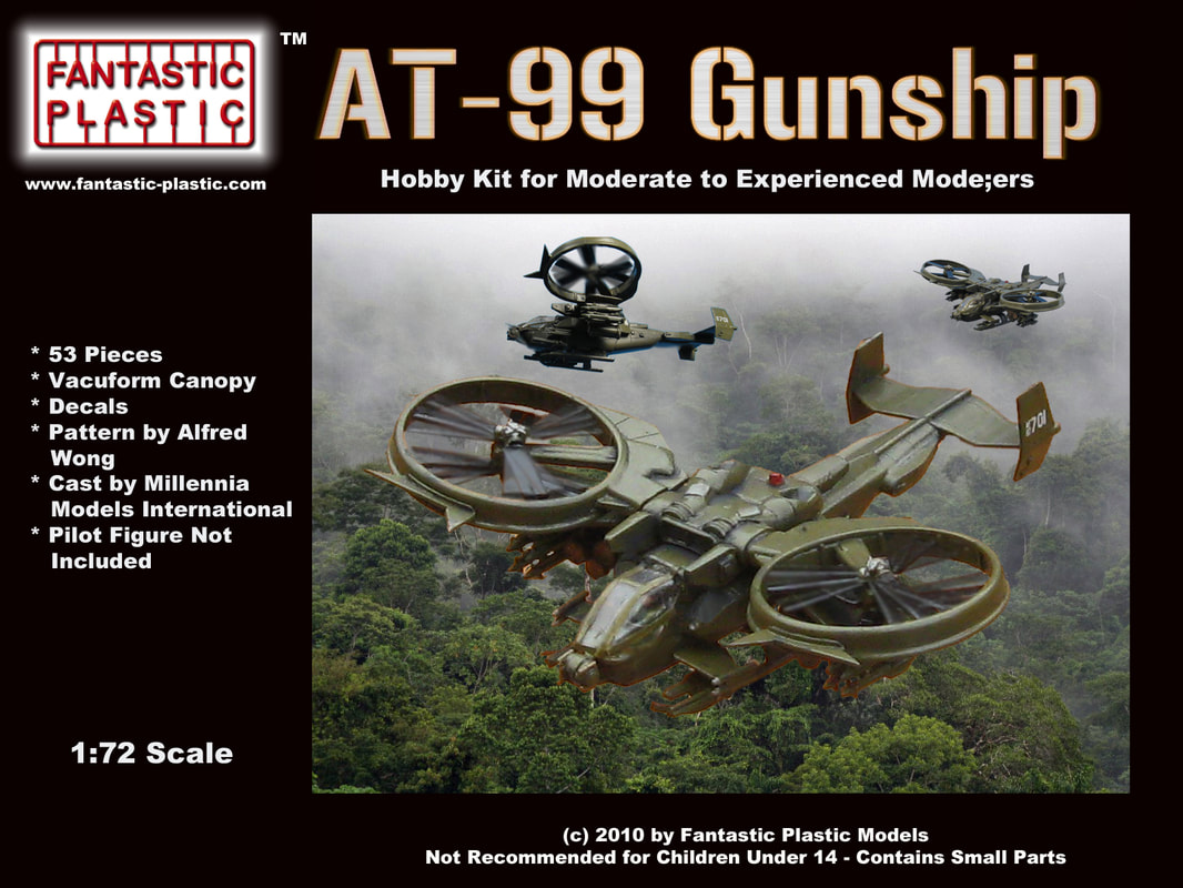 AT-99 Scorpion Gunship from AVATAR - Fantastic Plastic Models