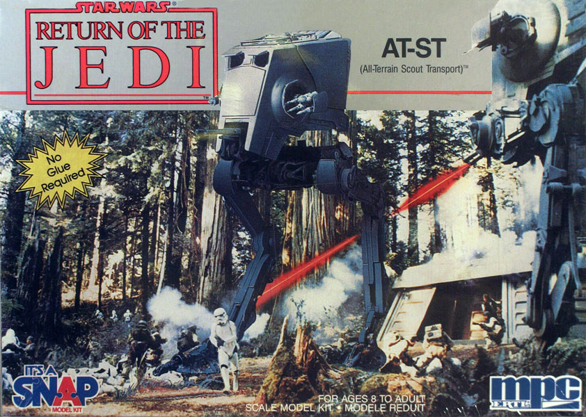 All-Terrain Scout Transport (AT-ST) by MPC - Fantastic Plastic Models