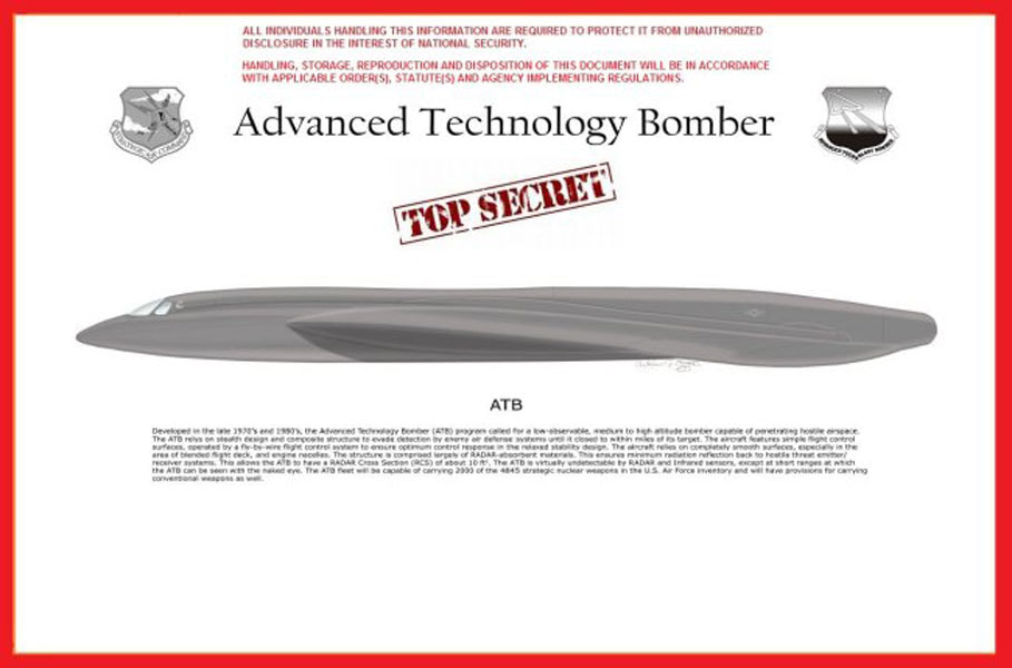 B-2 Advanced Technology Bomber Concept by Revell - Fantastic