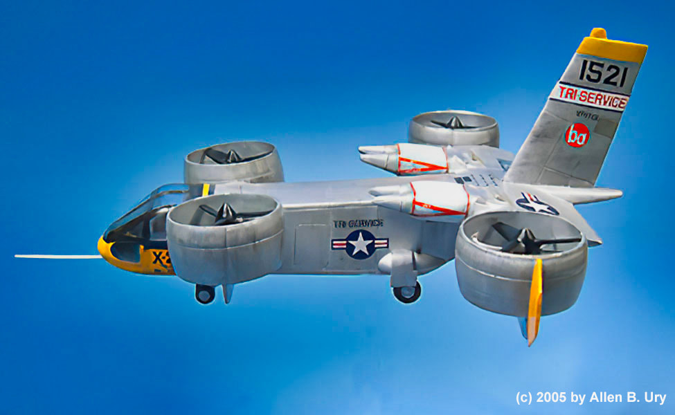 Bell X-2 V/STOL by Anigrand - Fantastic Plastic Models Bell X-2 V/STOL by Anigrand - Fantastic Plastic Models