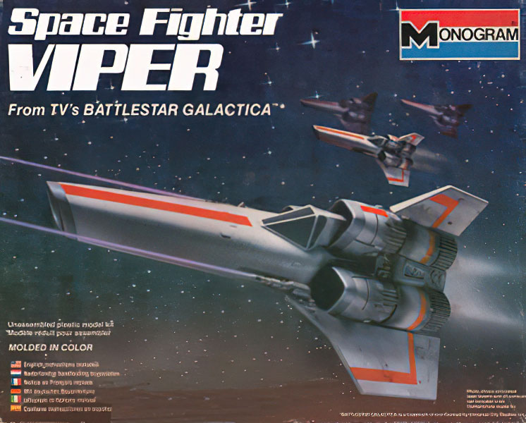 Battlestar Galactica Colonial Viper by Monogram - Fantastic