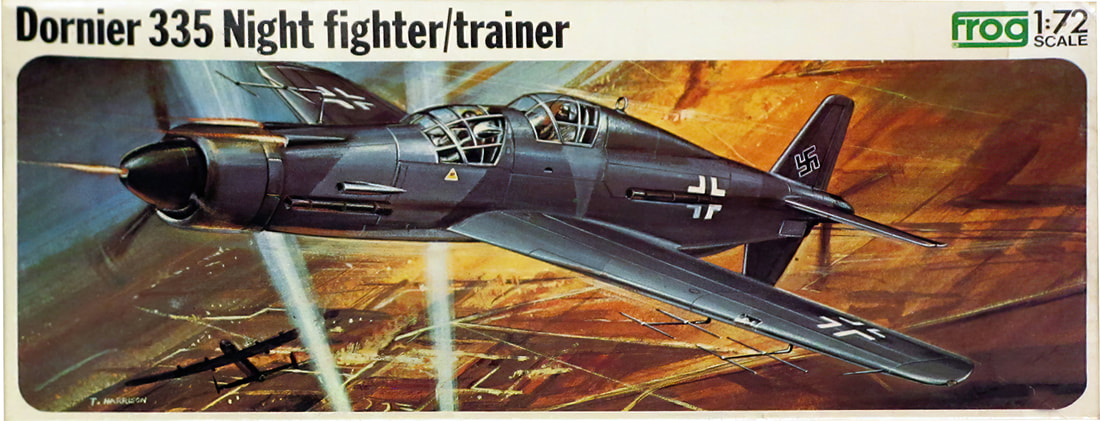 Details about   Frog 1:72 New In Box Dornier 335 Night Fighter/Trainer modal from late 1970s. 