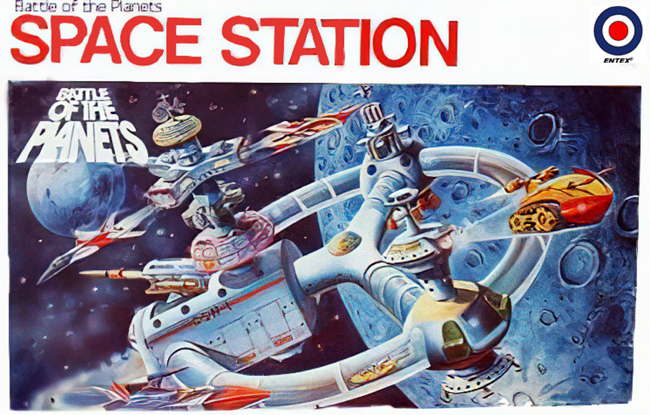 Battle of the Planets Space Station by Entex - Fantastic Plastic