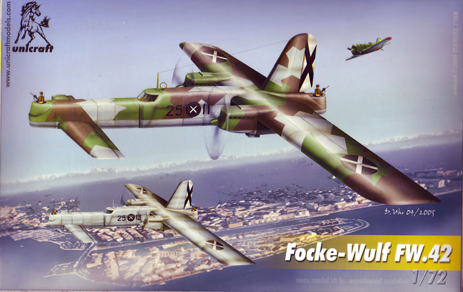 Focke Wulf FW.42 by Unicraft Fantastic Plastic Models