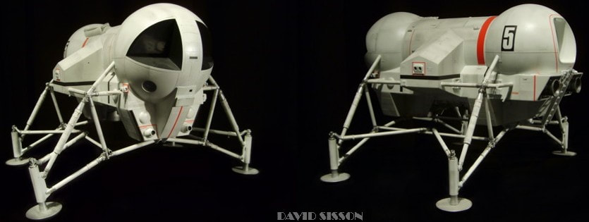SHADO Moon Hopper from Gerry Anderson's UFO   1:72 Resin Model Kit 