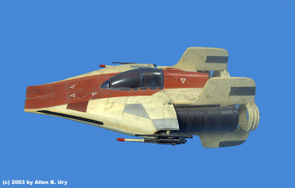 Star Wars A-Wing Fighter by MPC - Fantastic Plastic Models